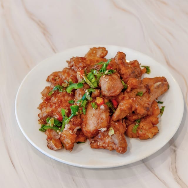 Spicy Salt and Pepper Pork Chop / 椒盐肉排.