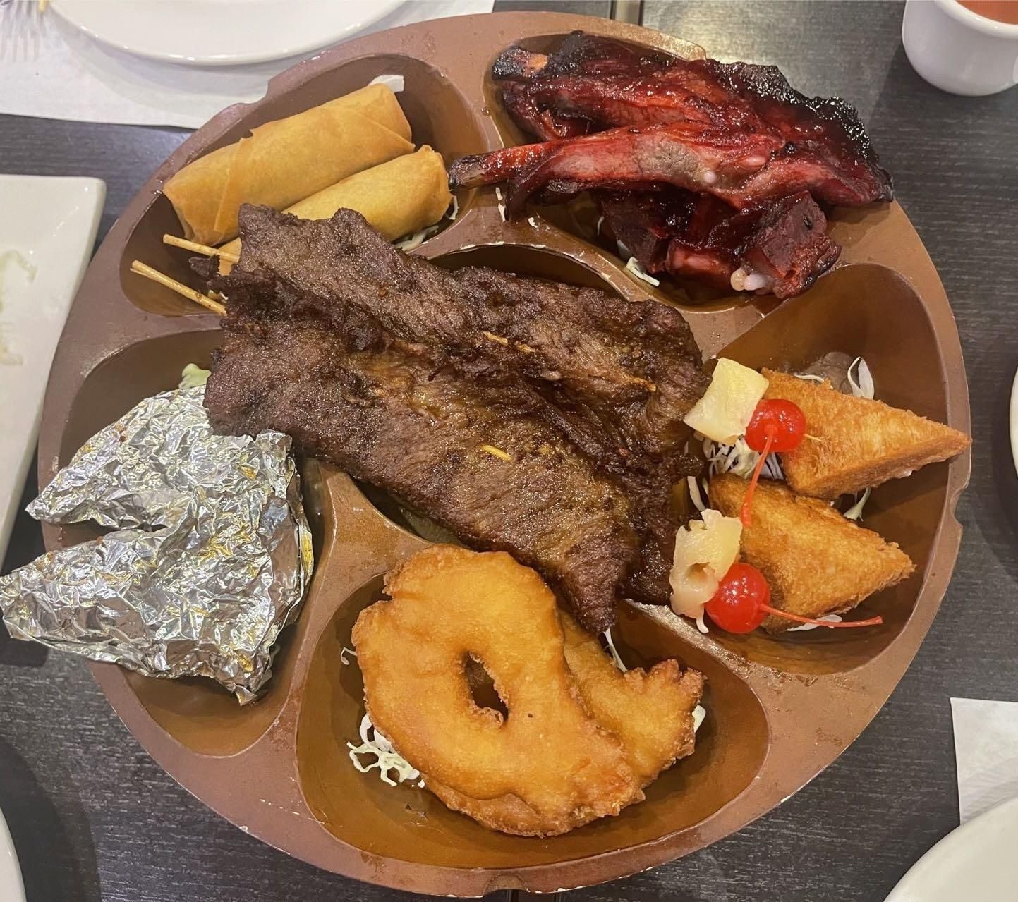 Pu Pu platter / 热饼.