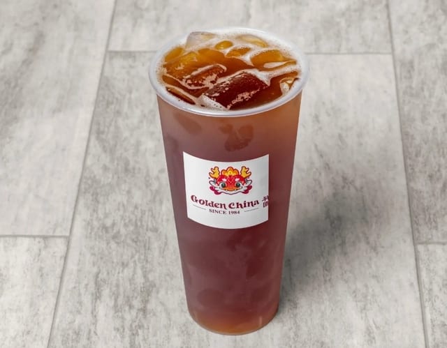 Lychee ice tea/ 荔枝冰茶.