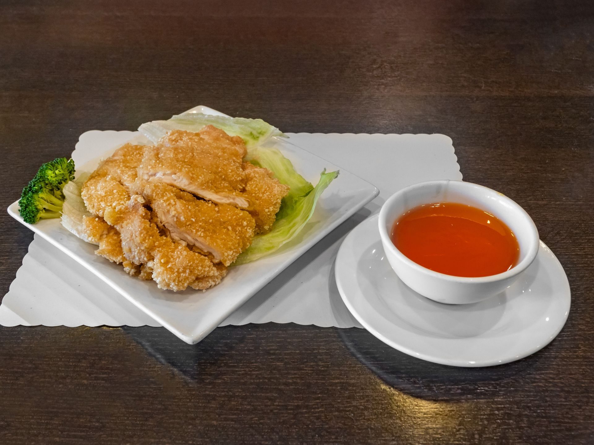 Lemon chicken / 柠檬鸡.