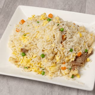 Three flavors fried rice / 三鲜炒饭
