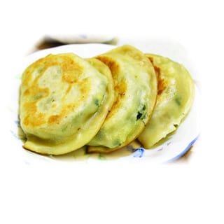 Fried leek dumpling (3) / 韭菜盒子（3）