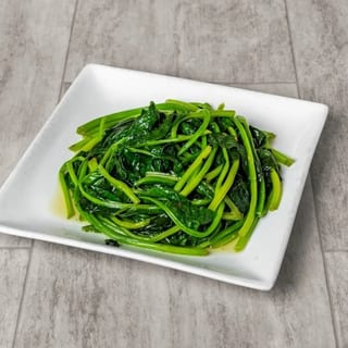 Sautéed spinach (dinner) / 炒菠菜（晚）