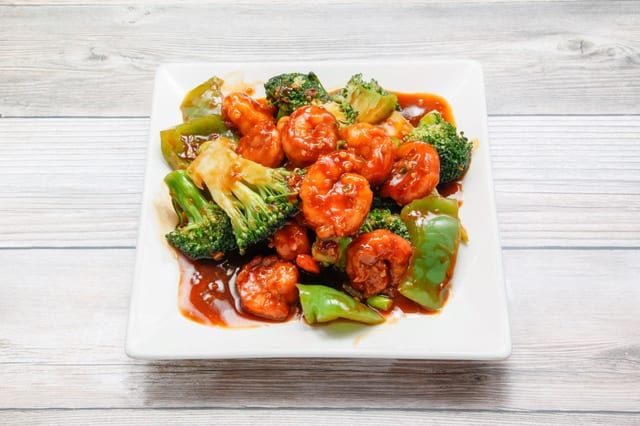 Szechwan shrimp / 四川虾.