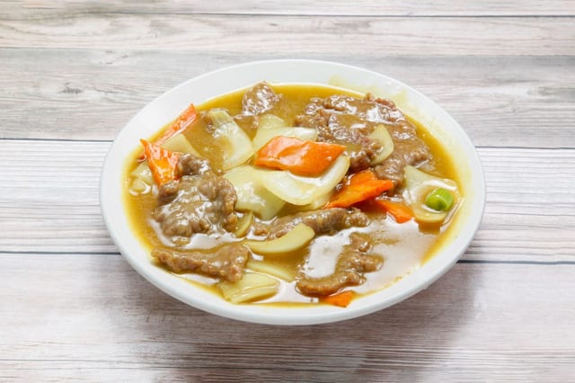 Curry beef (dinner) / 咖喱牛肉(晚).