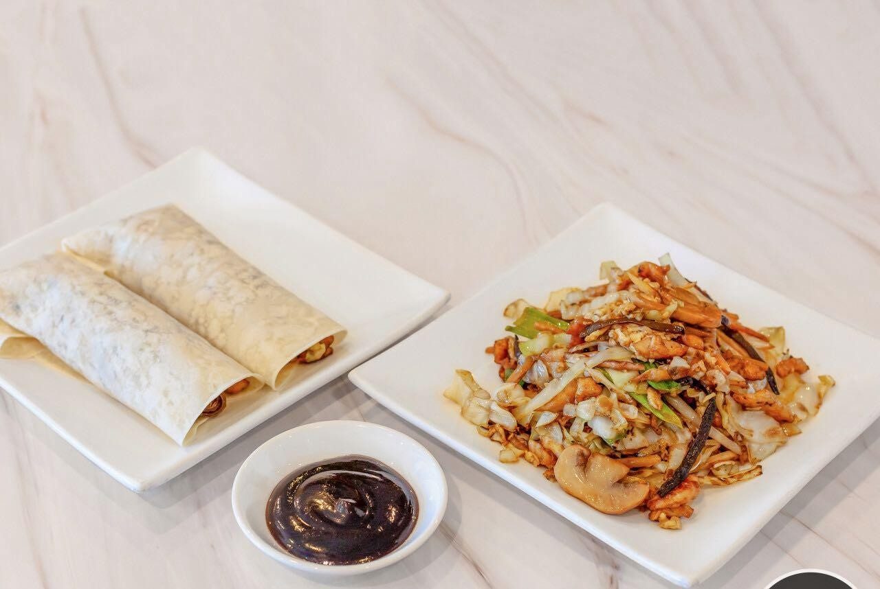 Moo shu beef / 木须牛.