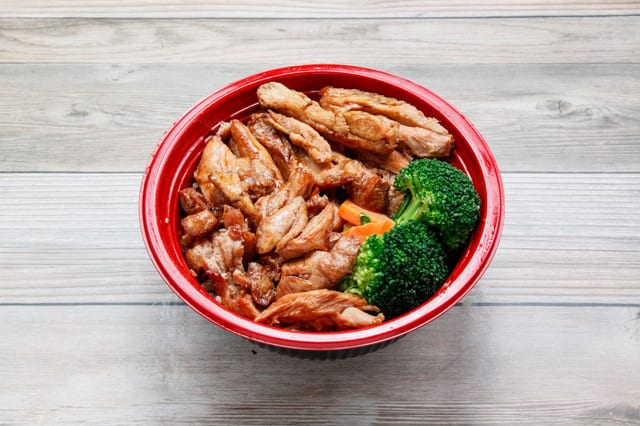 Teriyaki chicken bowl (lunch) / 照烧鸡腿碗(午).