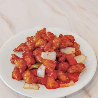 Sweet & sour chicken (dinner) / 咕咾鸡肉（晚）