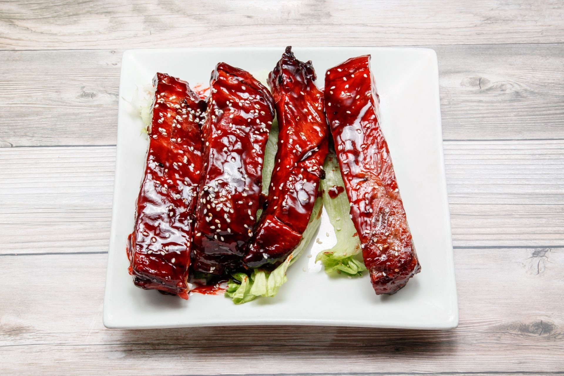 Barbecued spare ribs (4) / 烤排骨.