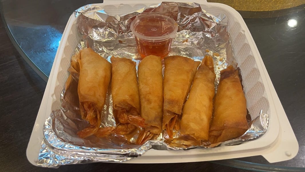 Shrimp rolls (6) / 虾卷.