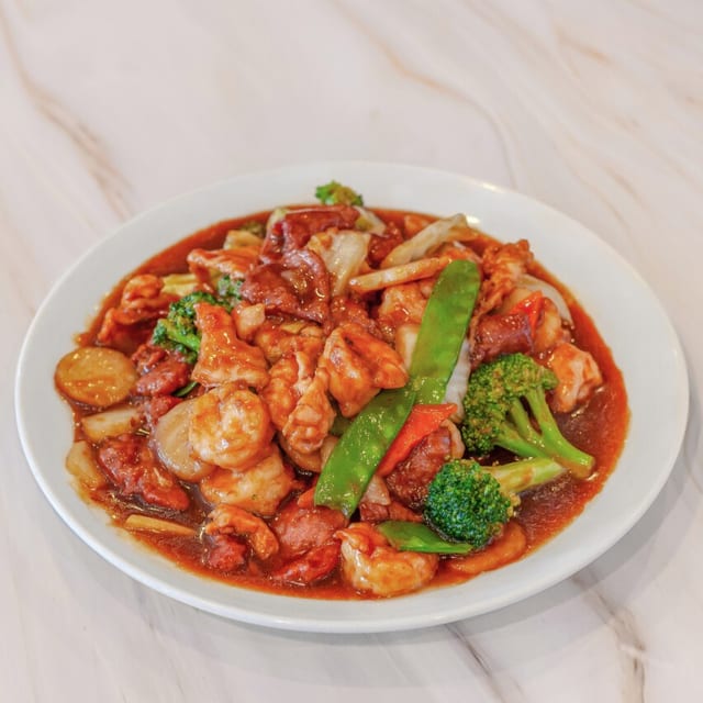 Three Ingredients Taste / 炒三鲜.