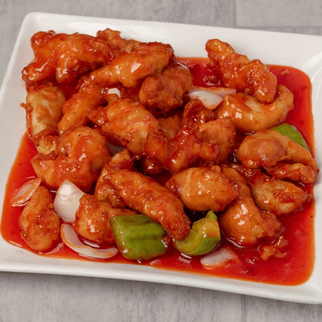 Sweet & sour shrimp / 咕咾虾.