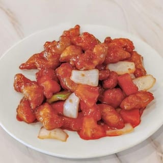 Sweet & sour pork (lunch) / 咕咾肉(午)