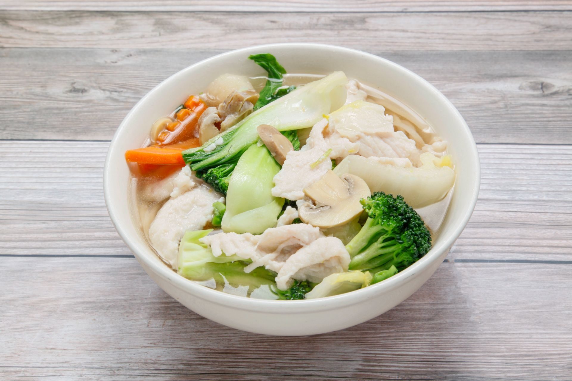 Gourmet wonton soup / 什锦云吞汤.