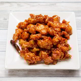 Orange peel chicken (dinner) / 陈皮鸡（晚）