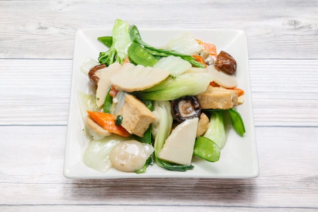 Gourmet vegetables (dinner) / 素什锦(晚).