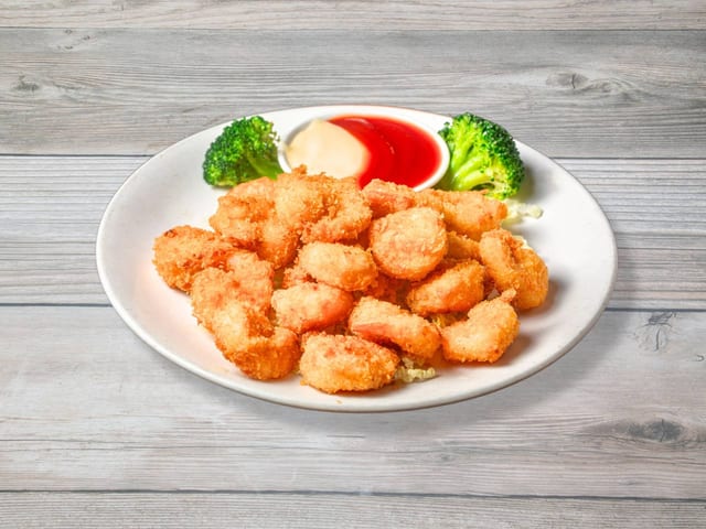 Popcorn shrimp (lunch) / 爆米花虾(午).