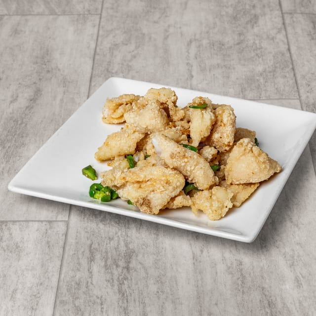 Salt & Pepper Fried Fish Fillets / 椒盐鱼片.