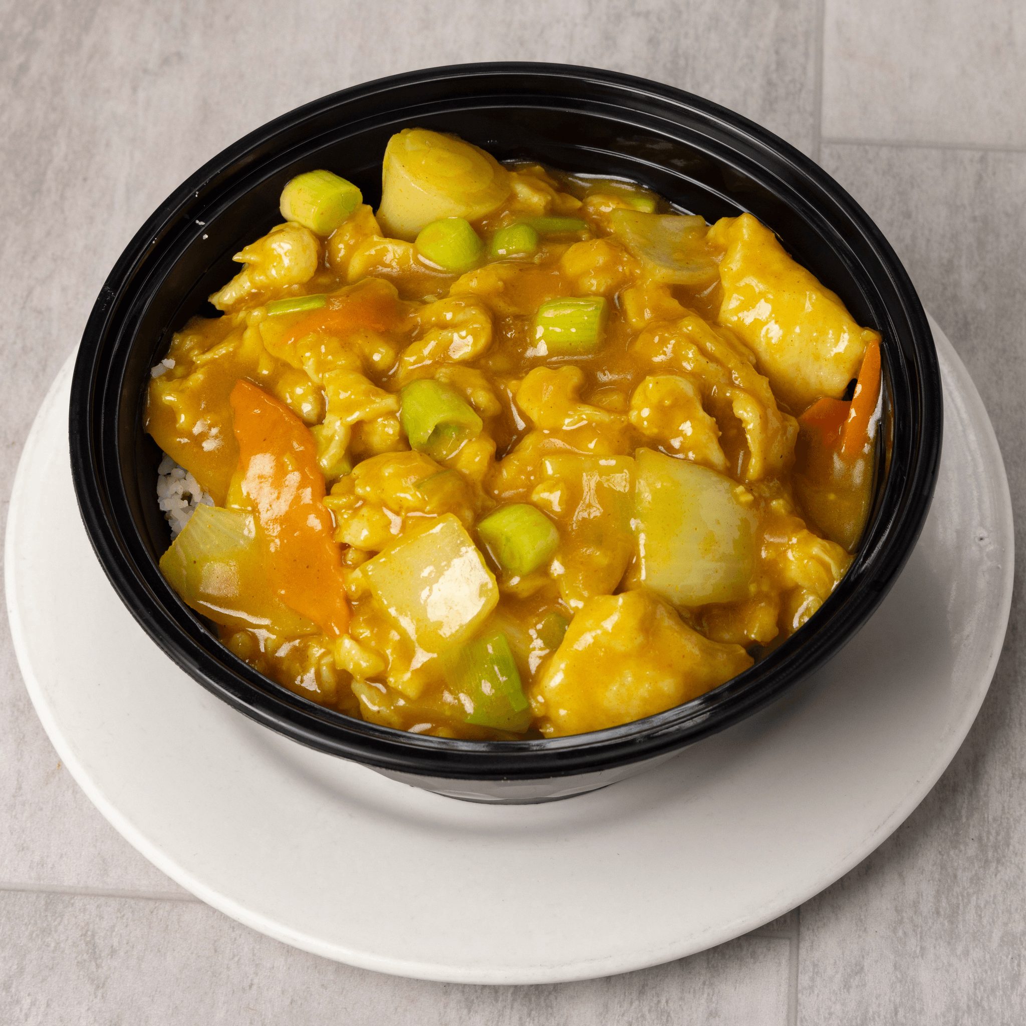 Curry bowl (lunch) / 咖喱碗（午）.