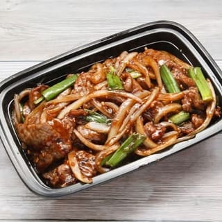 Mongolian beef / 葱爆牛肉